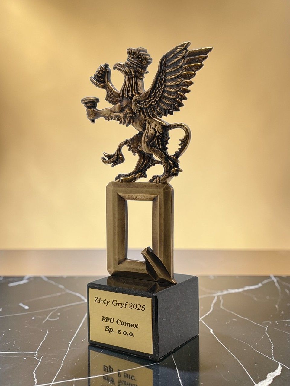 The 'Złoty Gryf 2025' award for PPU COMEX Sp. z o.o.