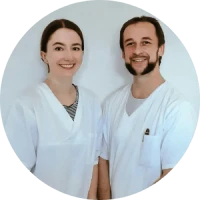 Portrait von Dr. Oliver und Dr. Vanessa Günther