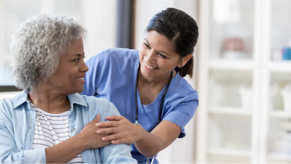 MFA mit Patientin