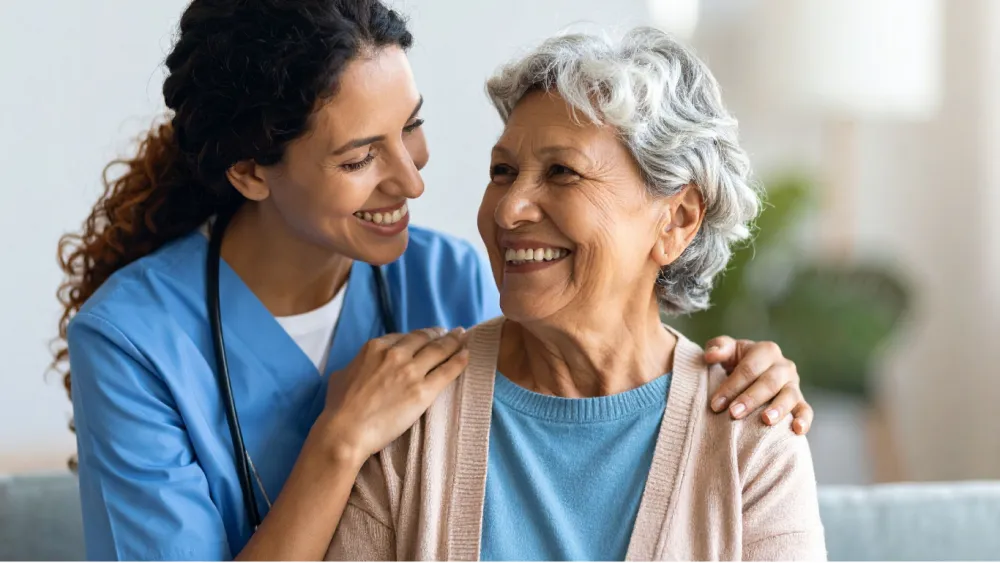MFA zusammen mit Patientin
