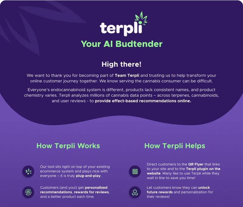 landing page