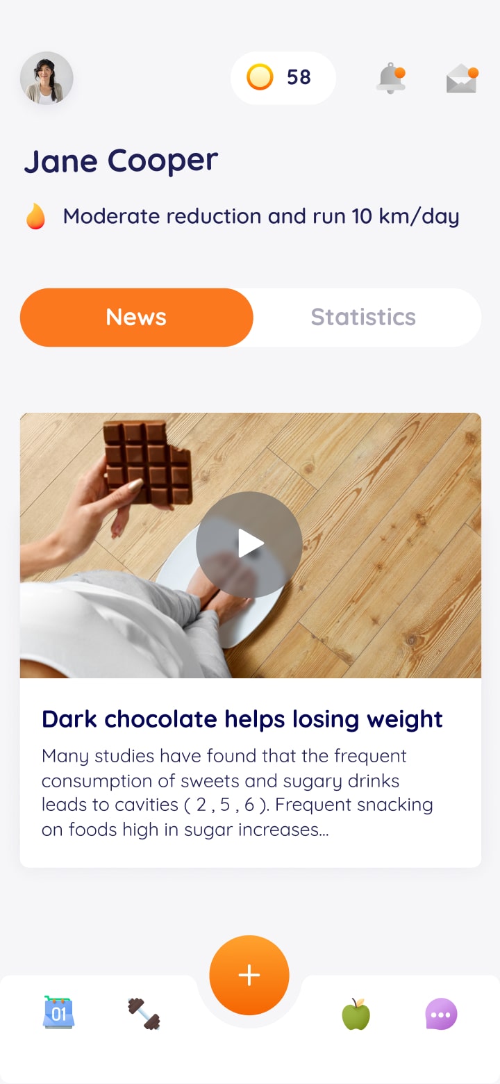 Entirebody mobile app screenshot 1