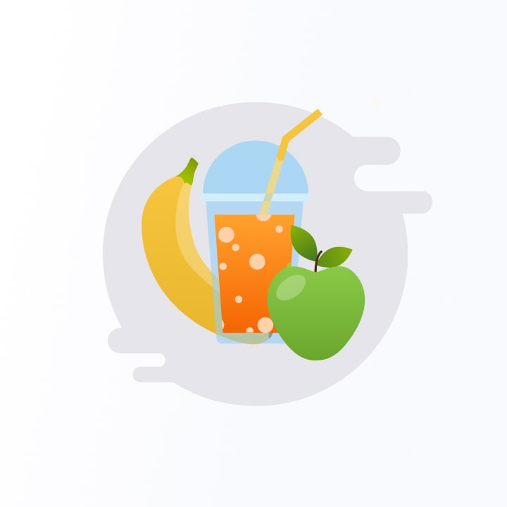 Entirebody icons - healthy snacks