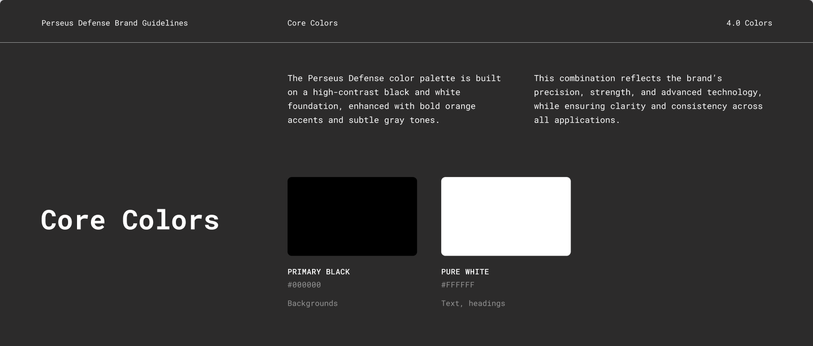 Perseus Primary Colors