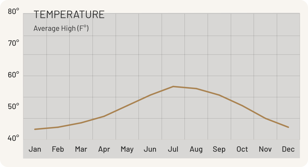 Temperature graph