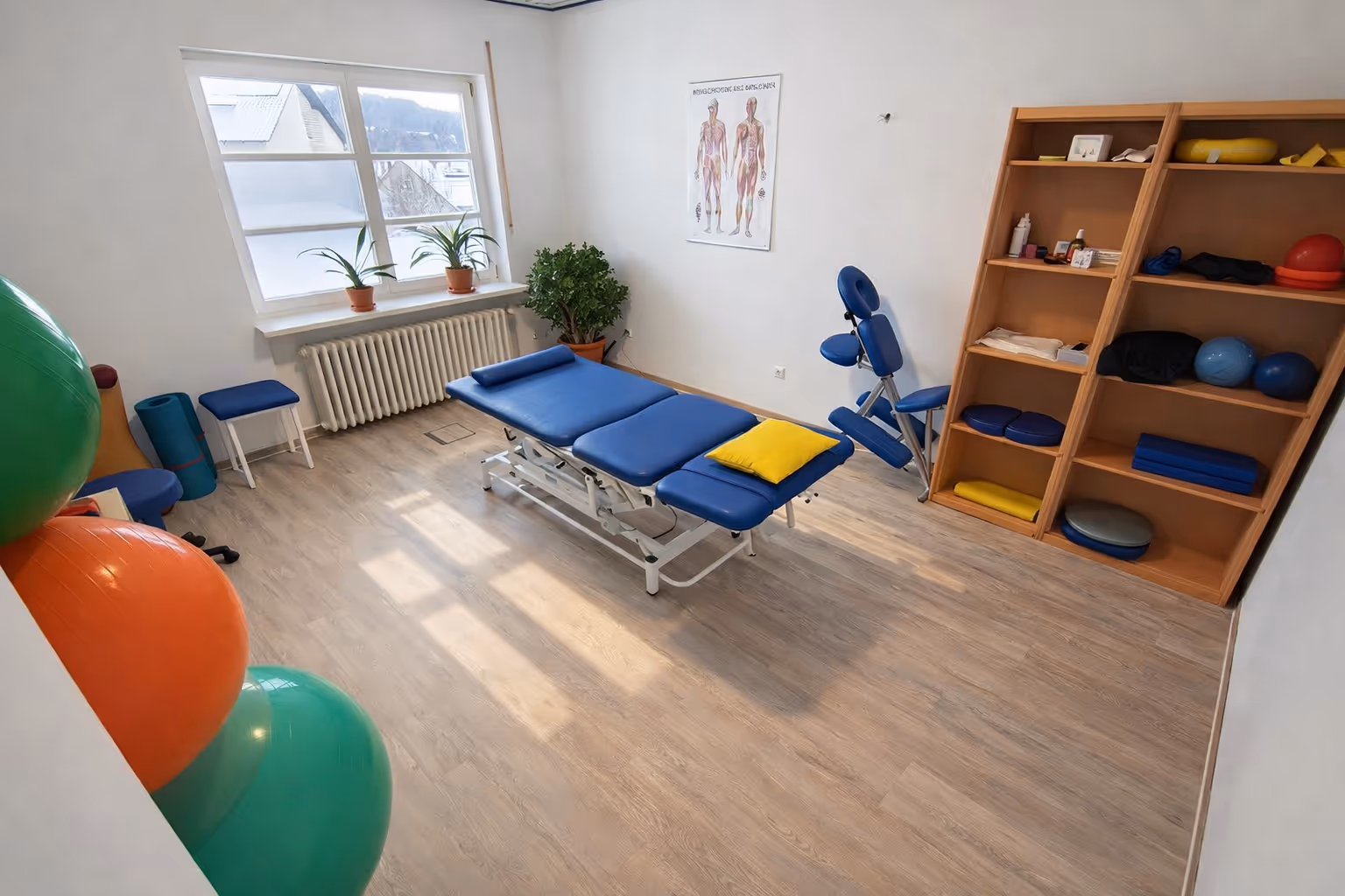 Innenraum der SK-Physio Praxis