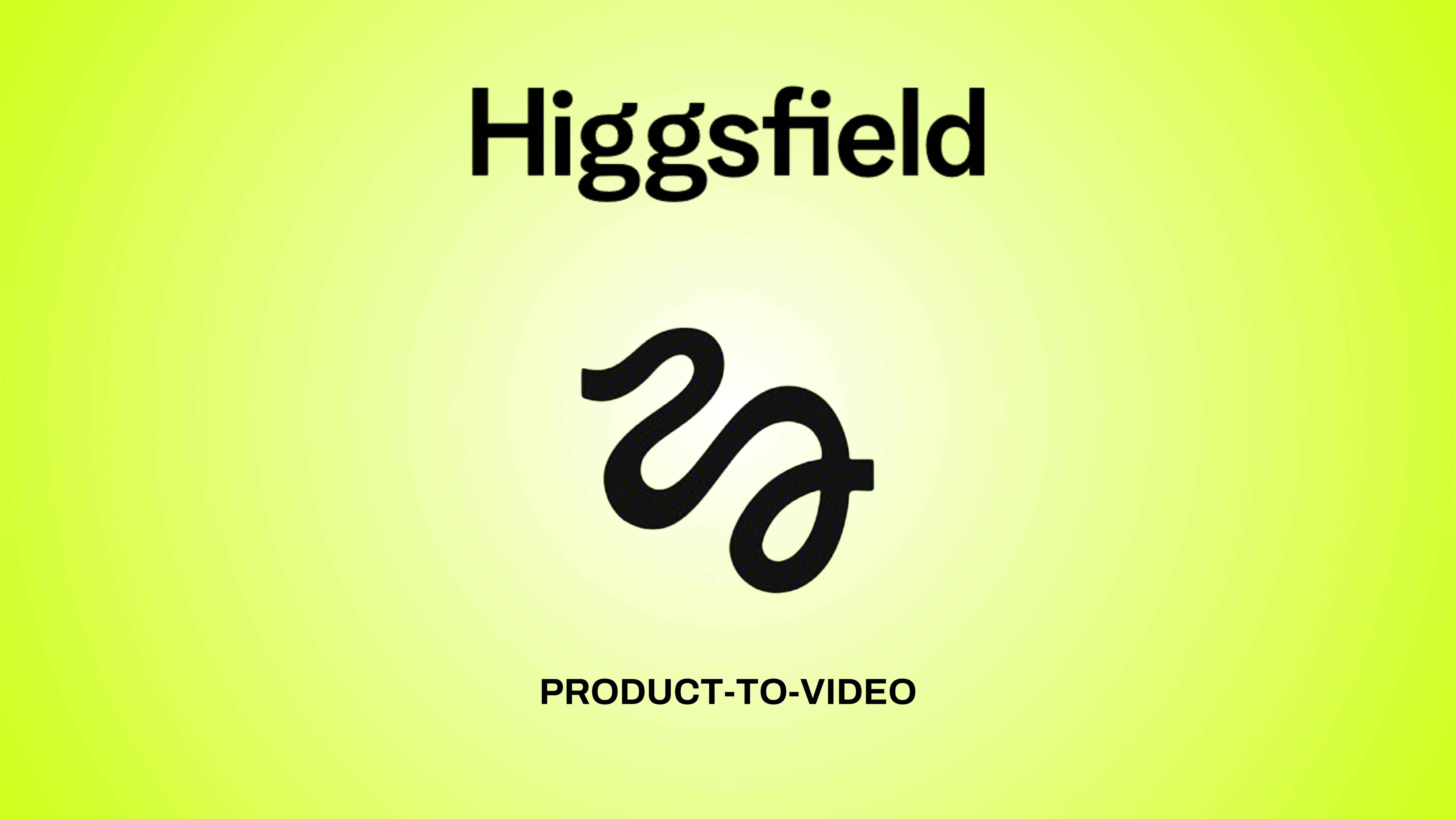 higgsfield product-to-video