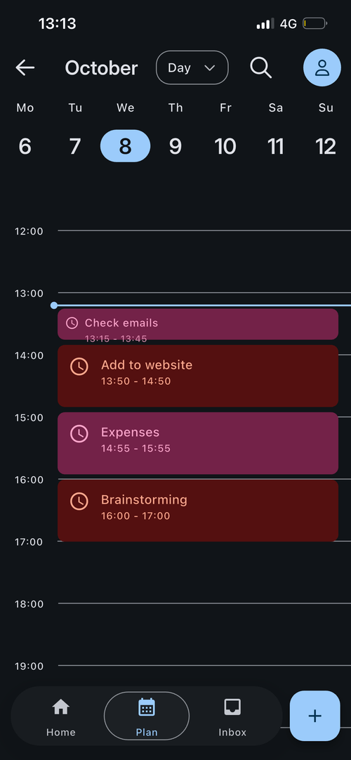 ADHD-friendly planner showing daily routine automation