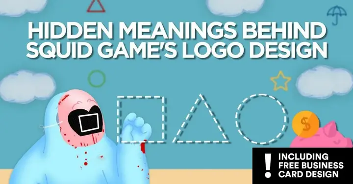 Netflix’s Squid Game Business Cards Design & Logo Design Explanation