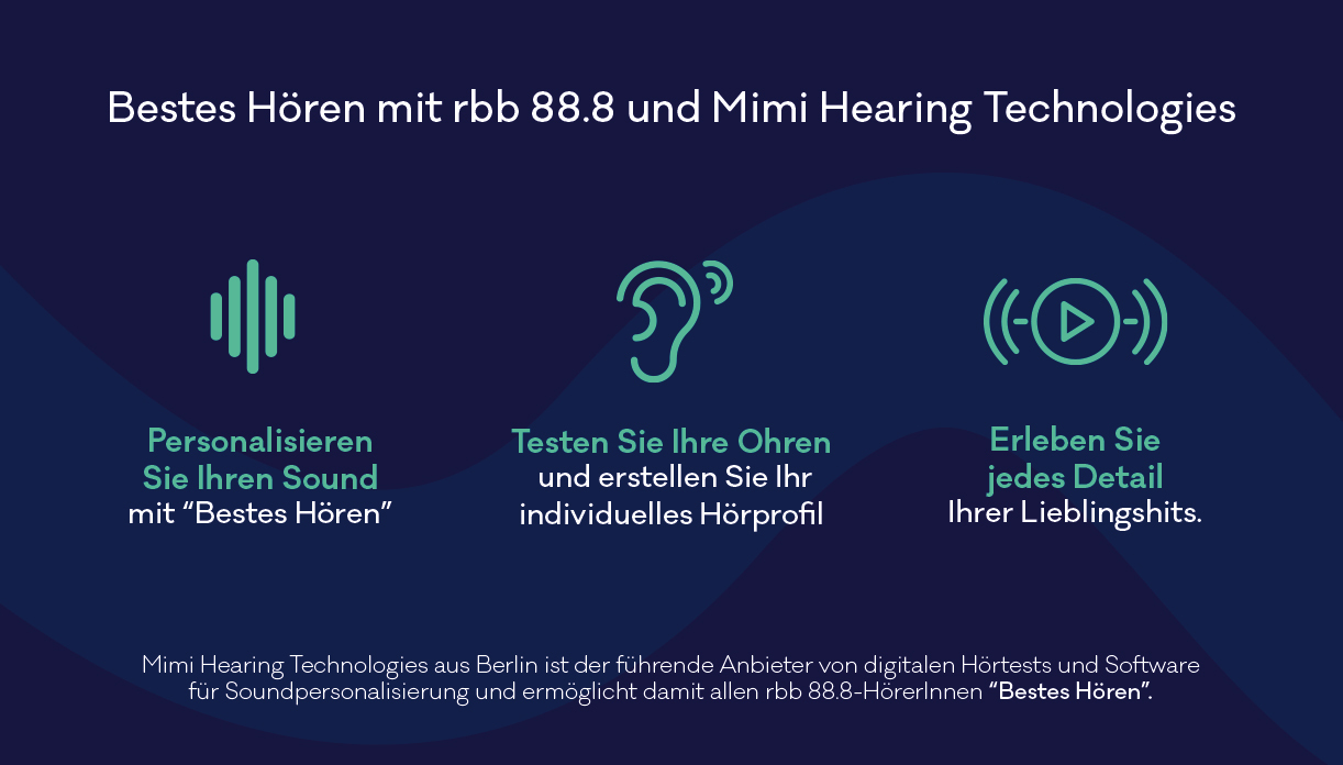 New collaboration with rbb brings Mimi Sound Personalization to radio app