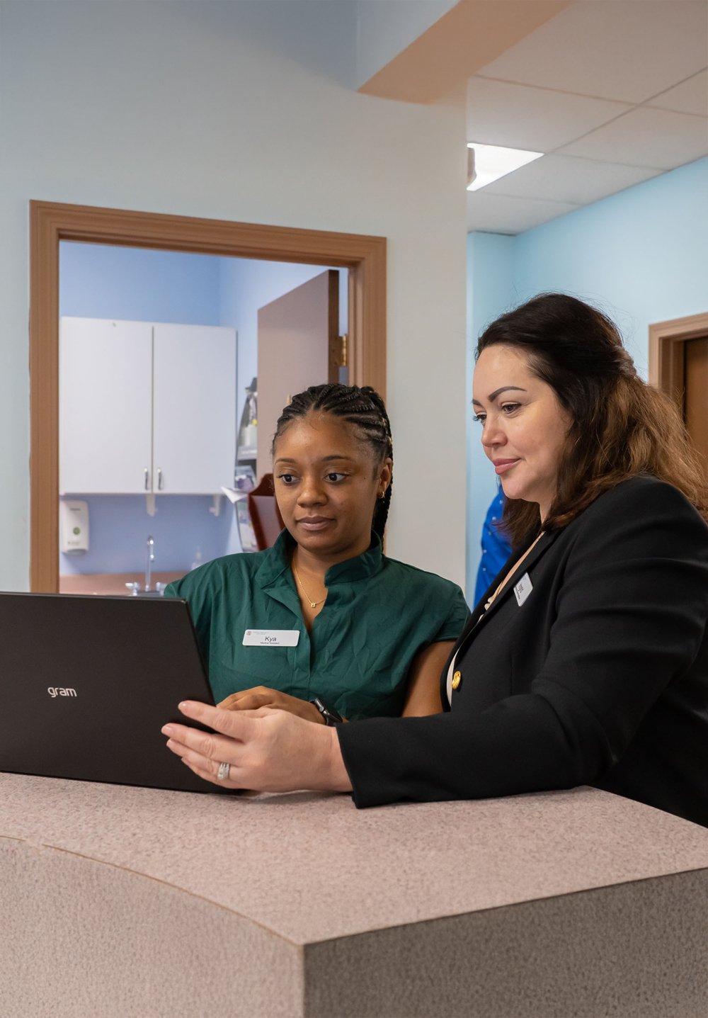 person performing meditation