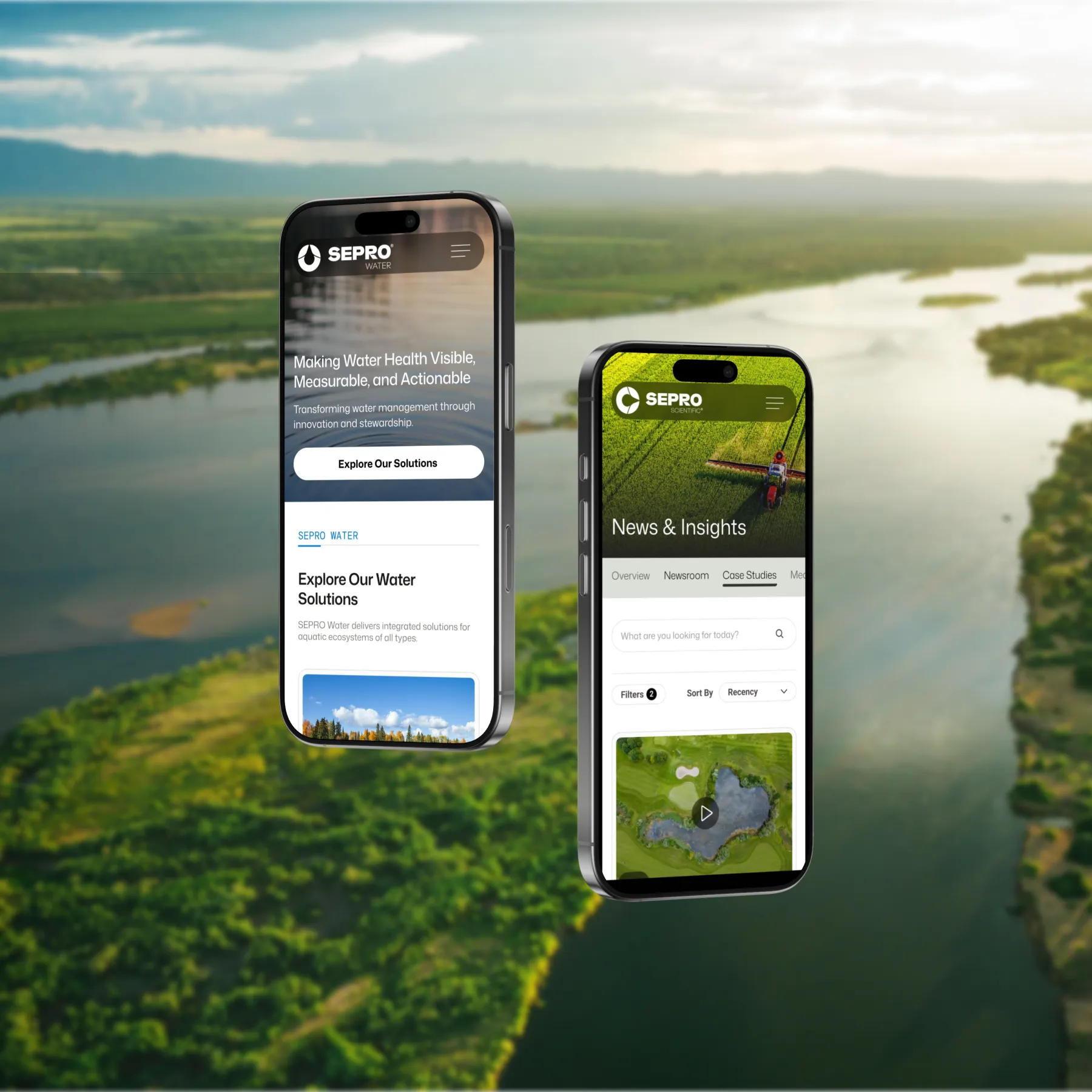 SEPRO Scientific Website Redesign