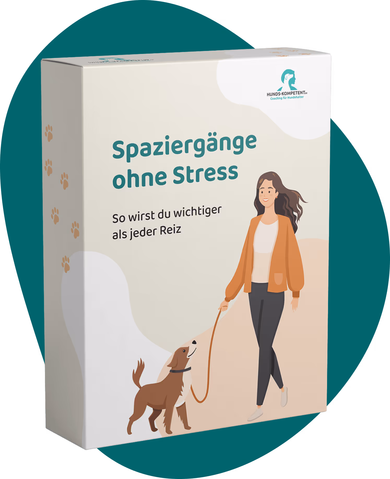 Kurscover „Spaziergänge ohne Stress“