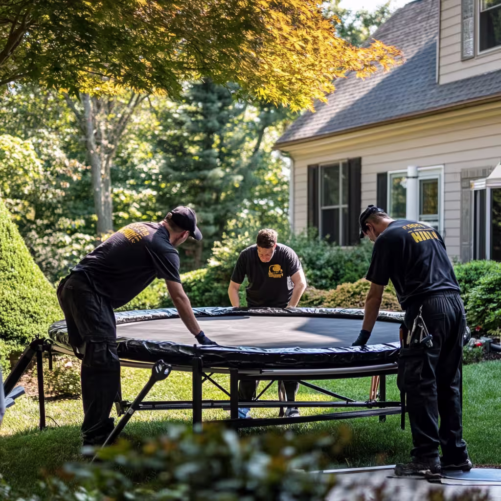 trampoline enclosure replacement