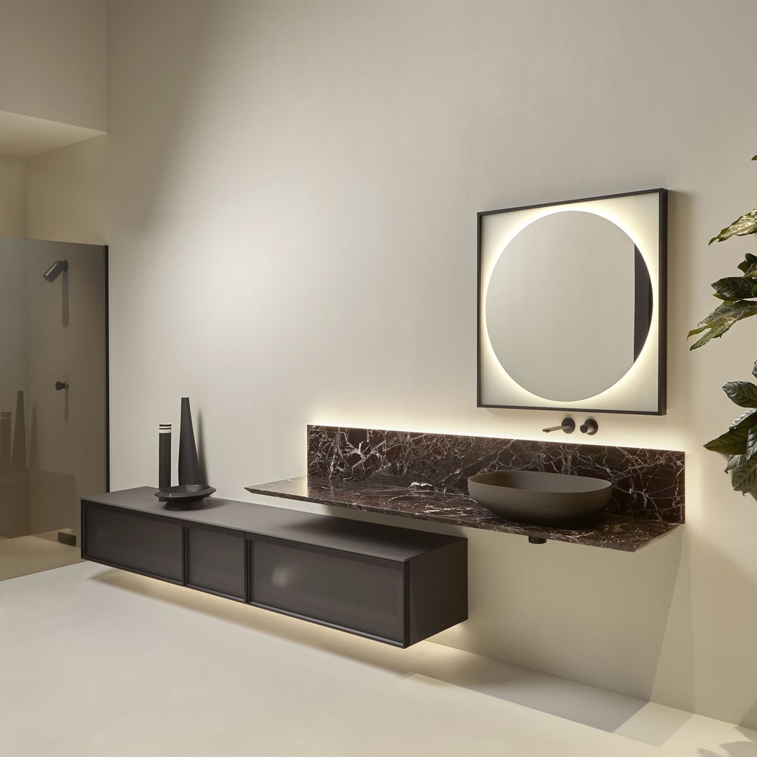 Salle de bain Antonio Lupi, collection Streetlight