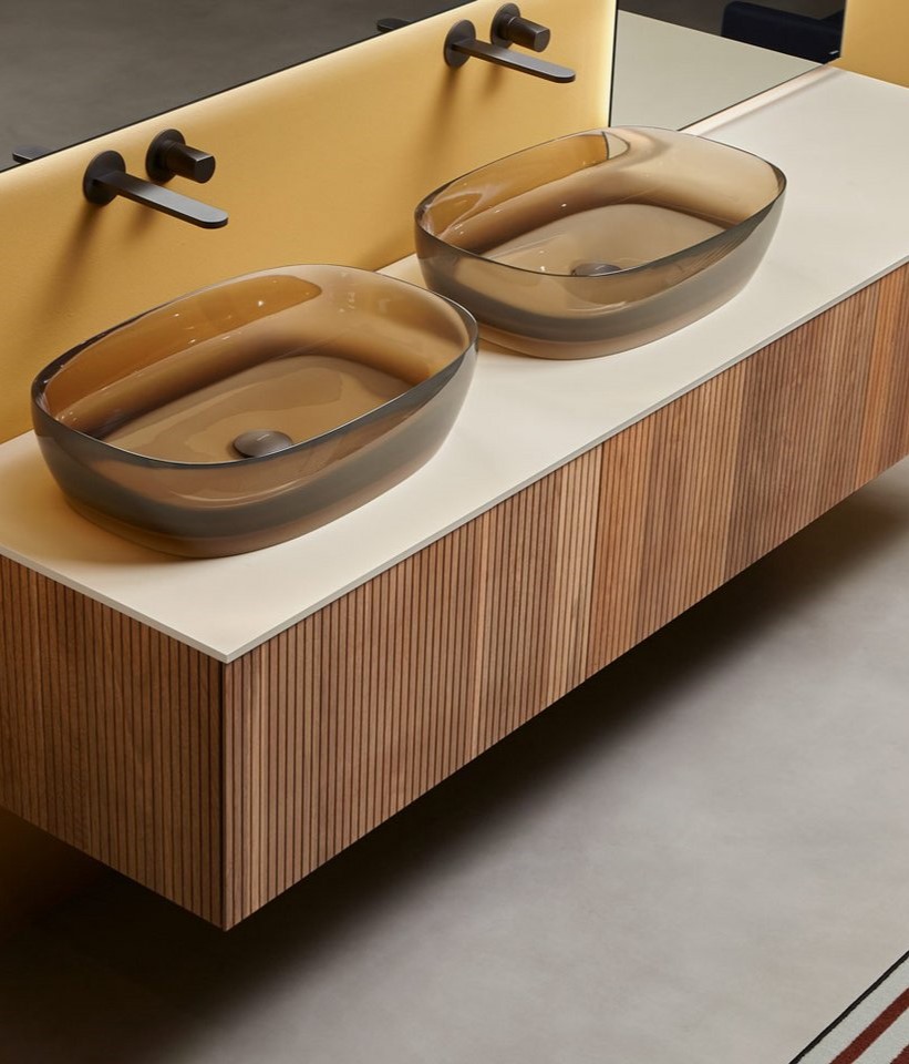Salle de bain Antonio Lupi, collection Streetlight