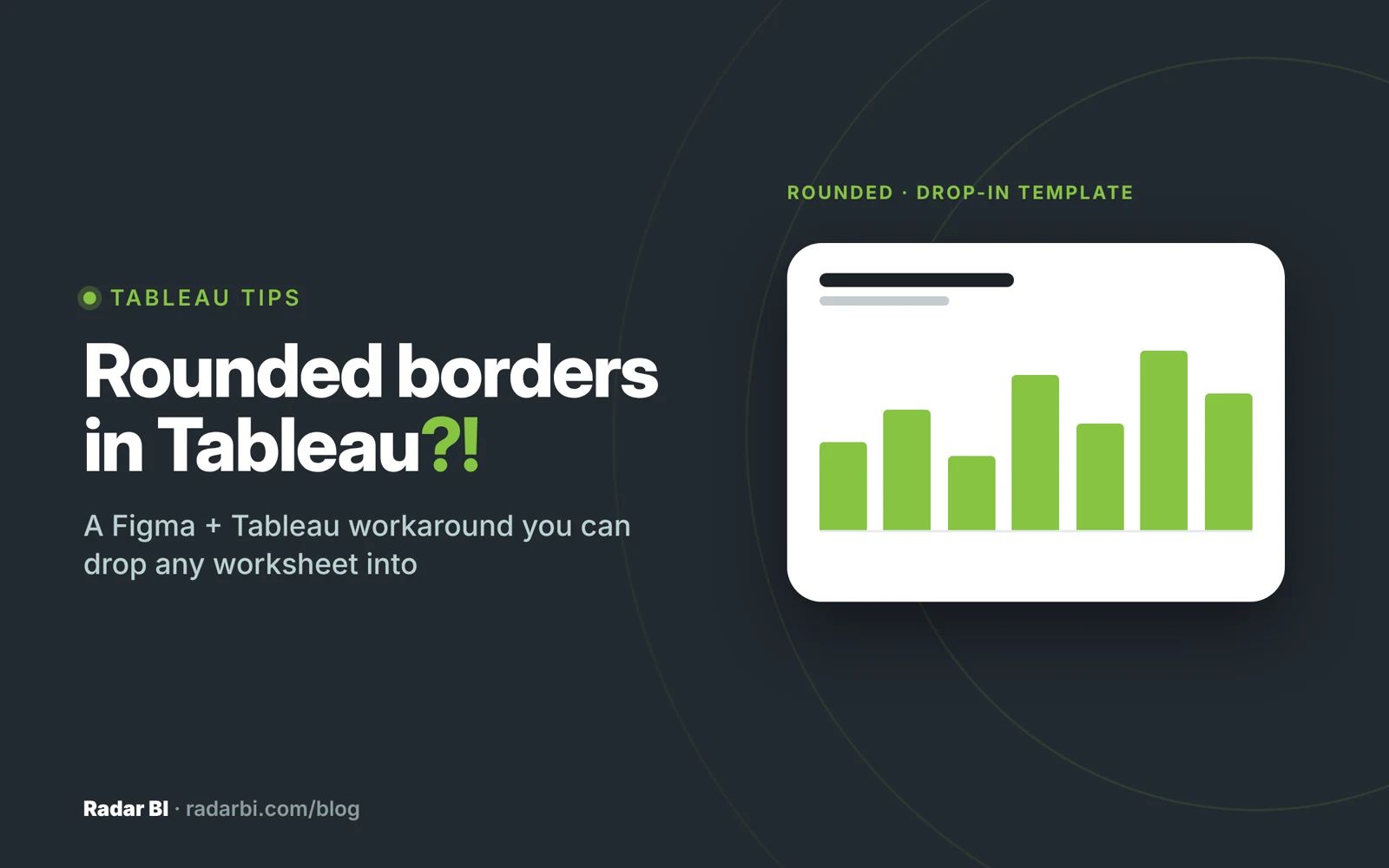Rounded Borders in Tableau?!