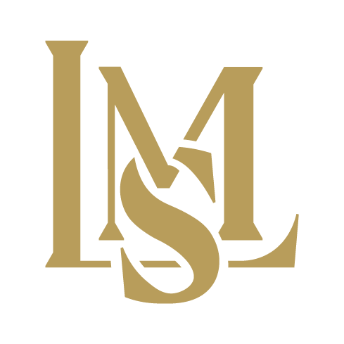 LMS monogram gold