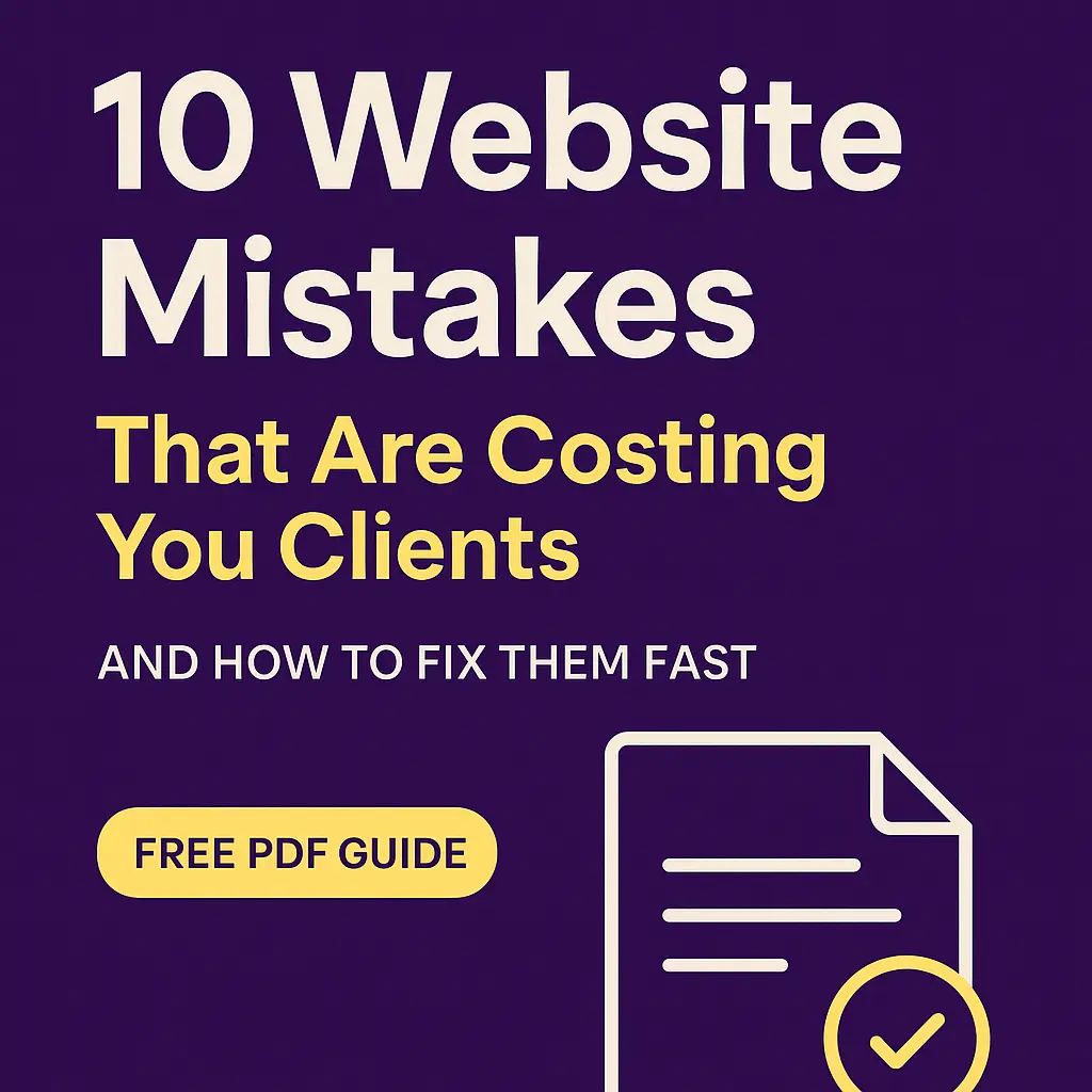 10 website mistakes 