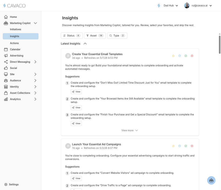 Marketing Copilot - Insights