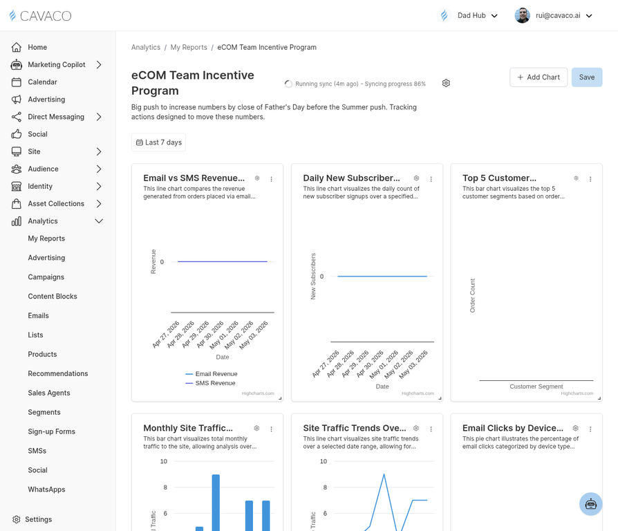 Analytics - Report Detail View