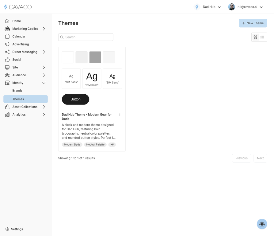 Themes Configuration