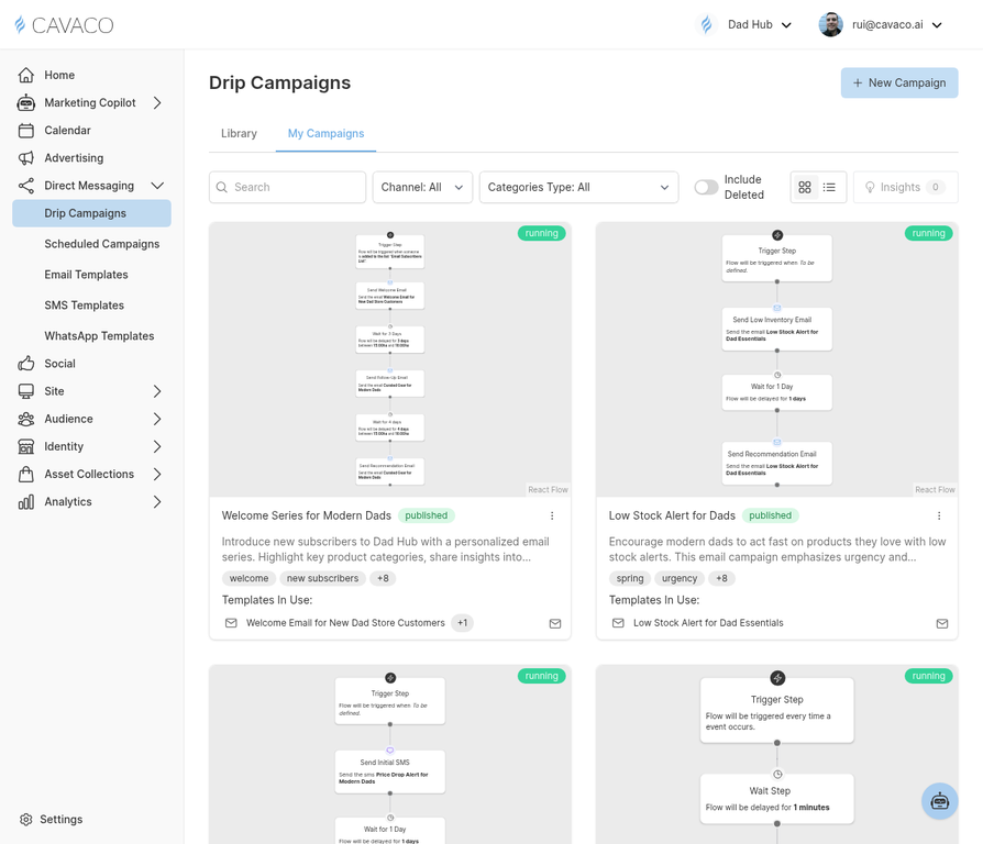 Drip Campaigns Overview