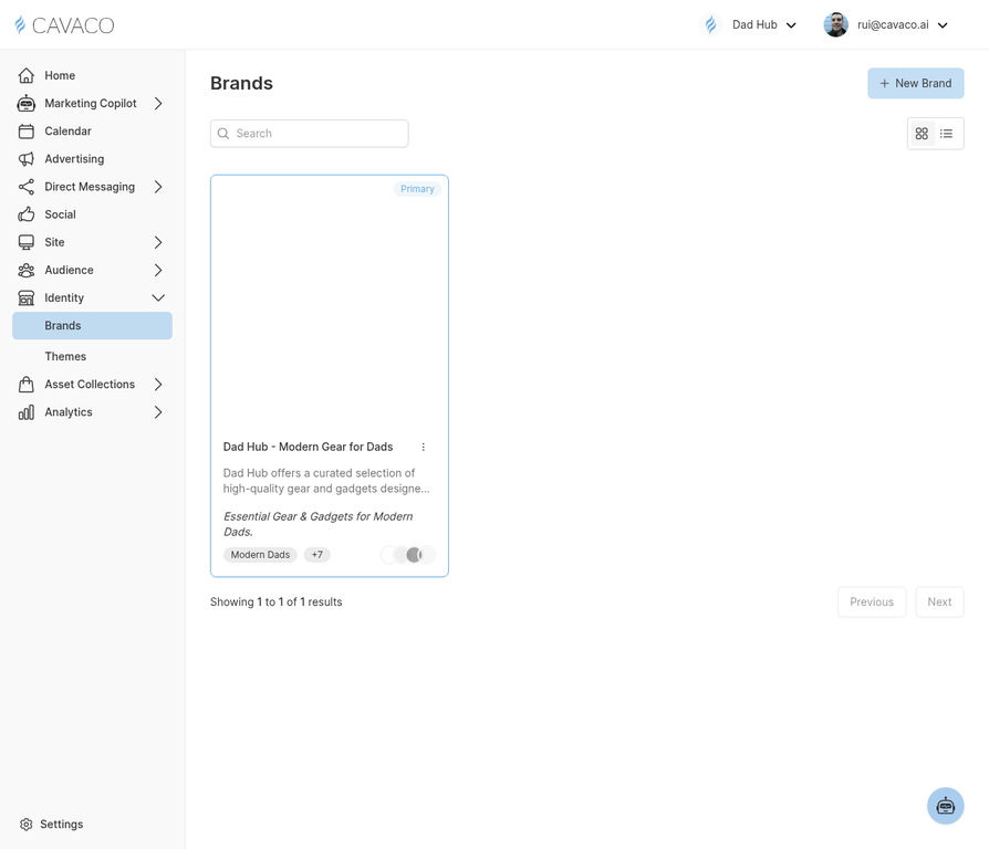 Brand Identity Setup