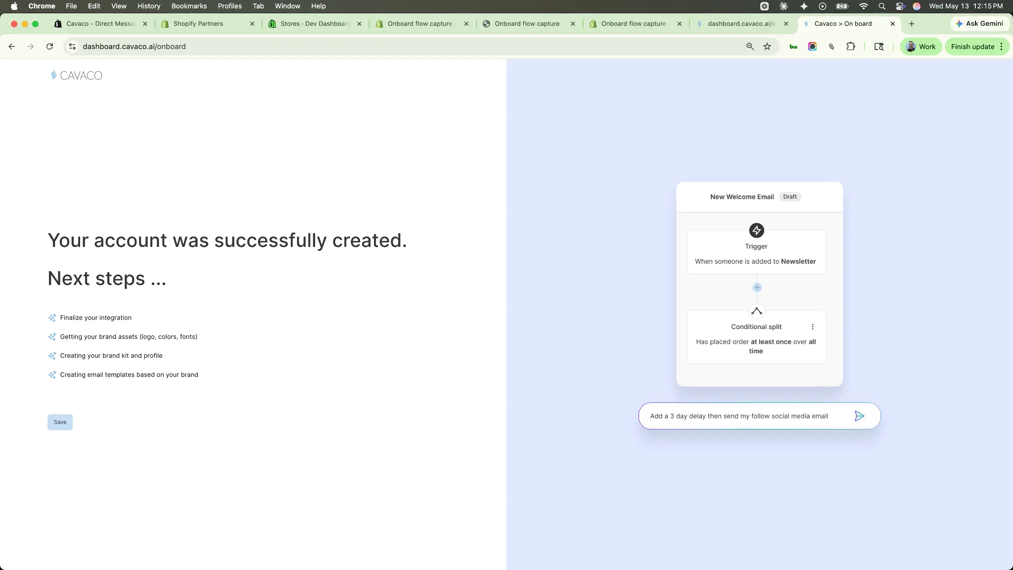 Onboarding Complete