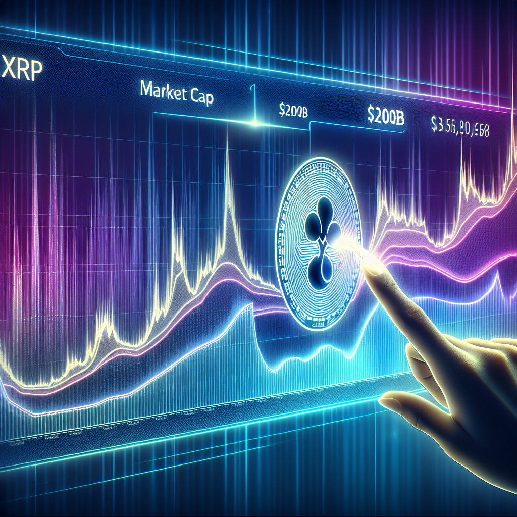 XRP is about to hit $200B market cap for the first time: price nears record