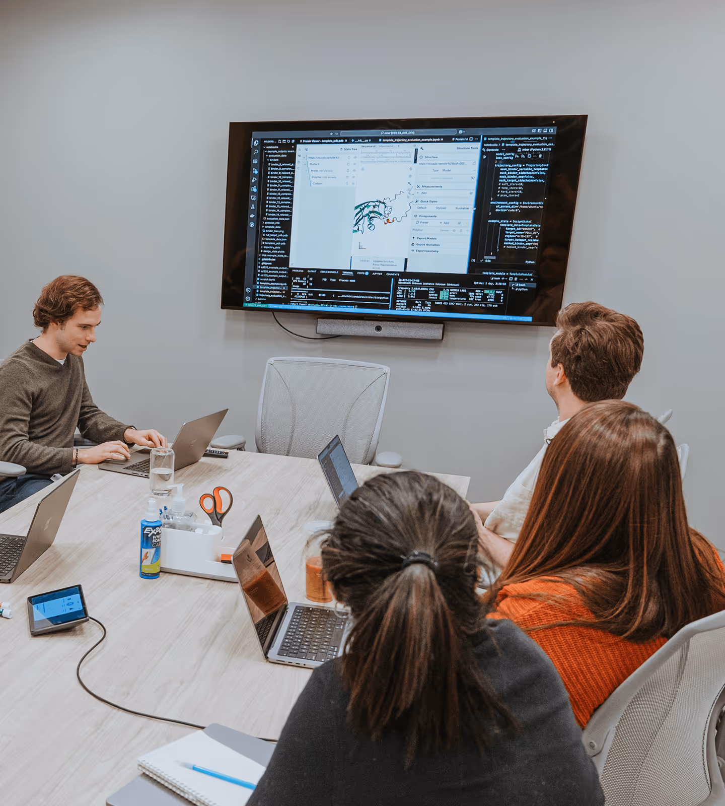 A team conference