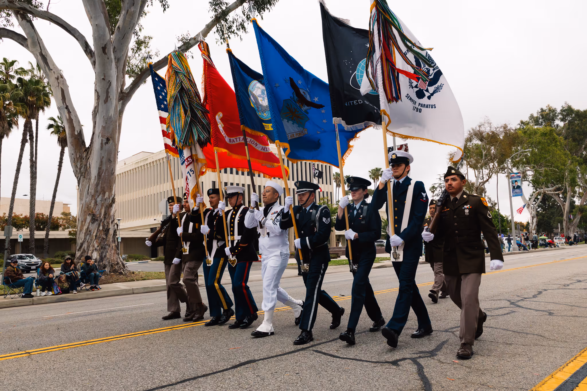 Torrance Police Armed Forces Parade