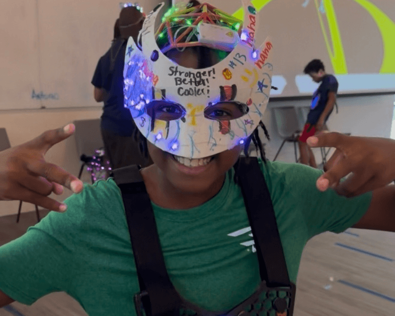 Students at Dance Code Create at Georgia Tech