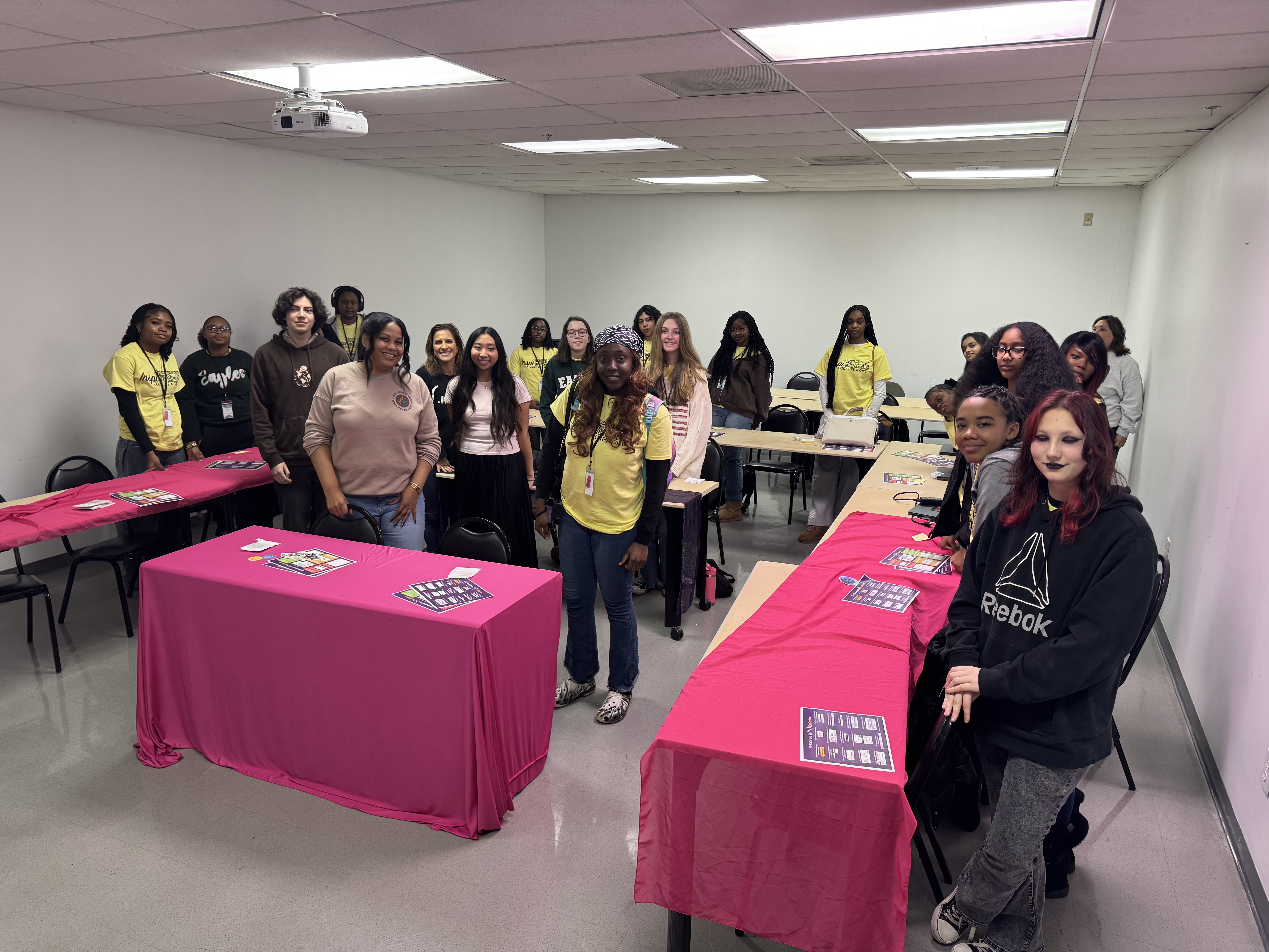 Community members at a NextGen Tech Collective event