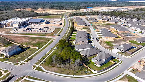Aerial of Anthem project