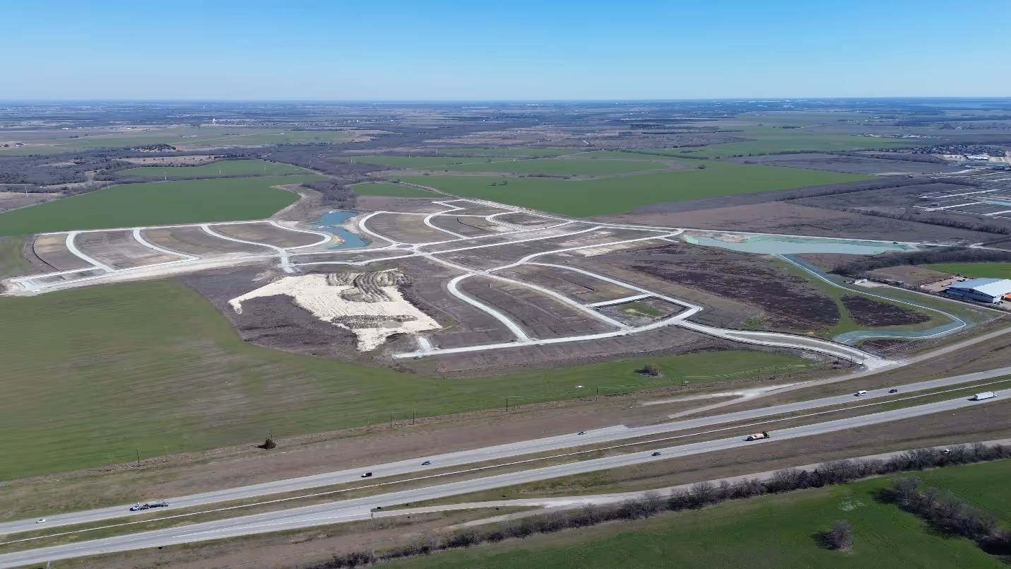Aerial of Myrtle Creek project