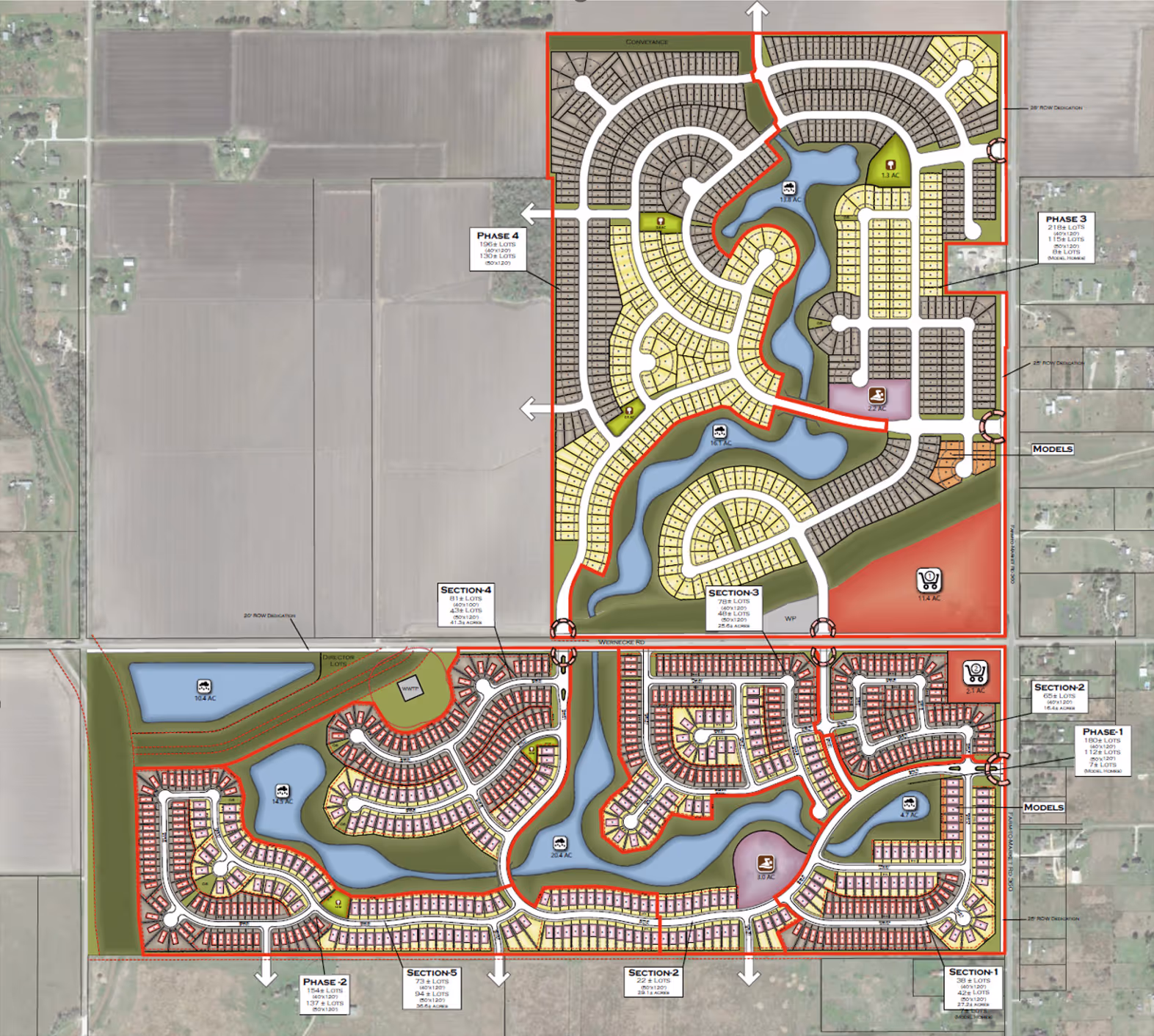 Milo Farms Project map