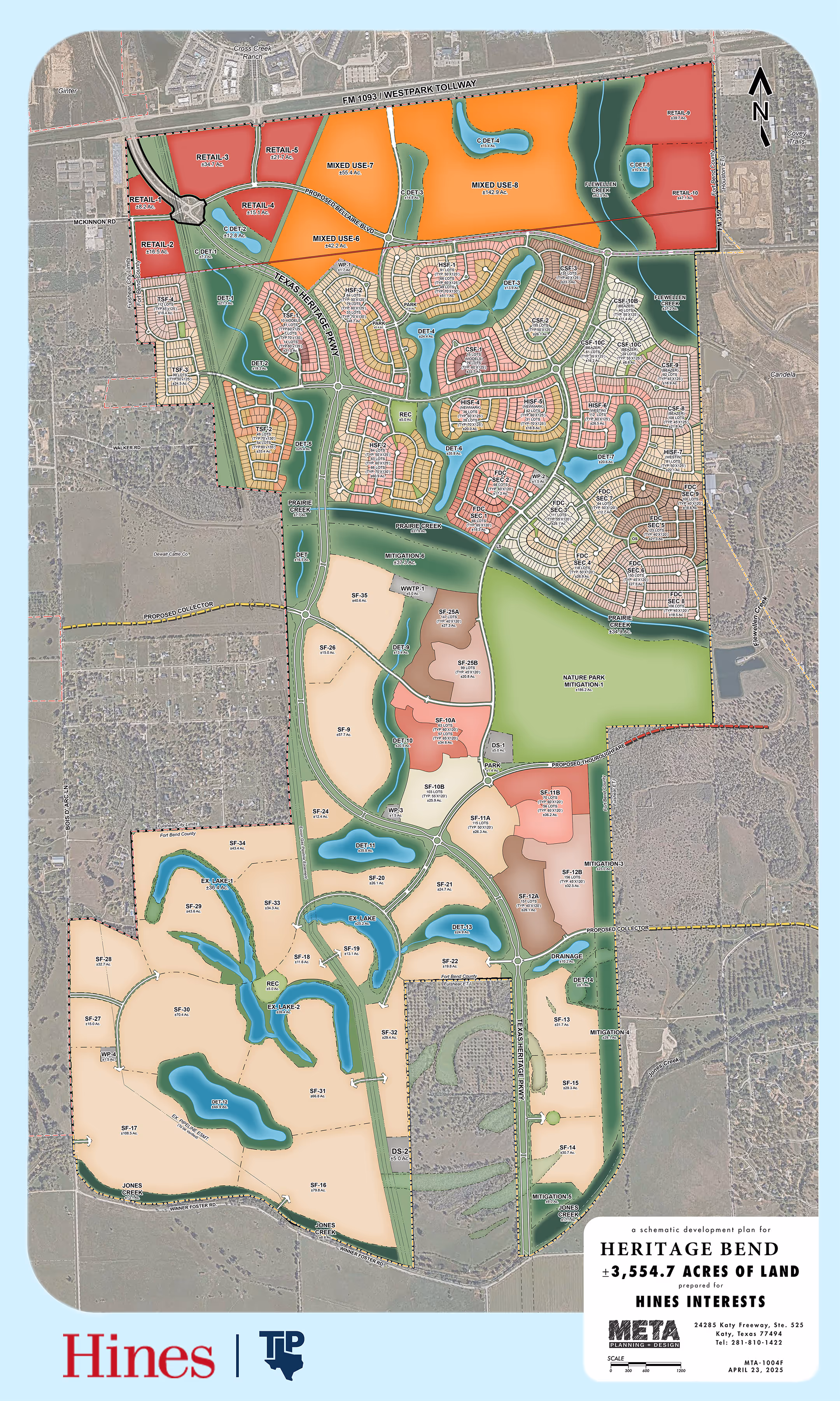 Heritage Bend Project Map