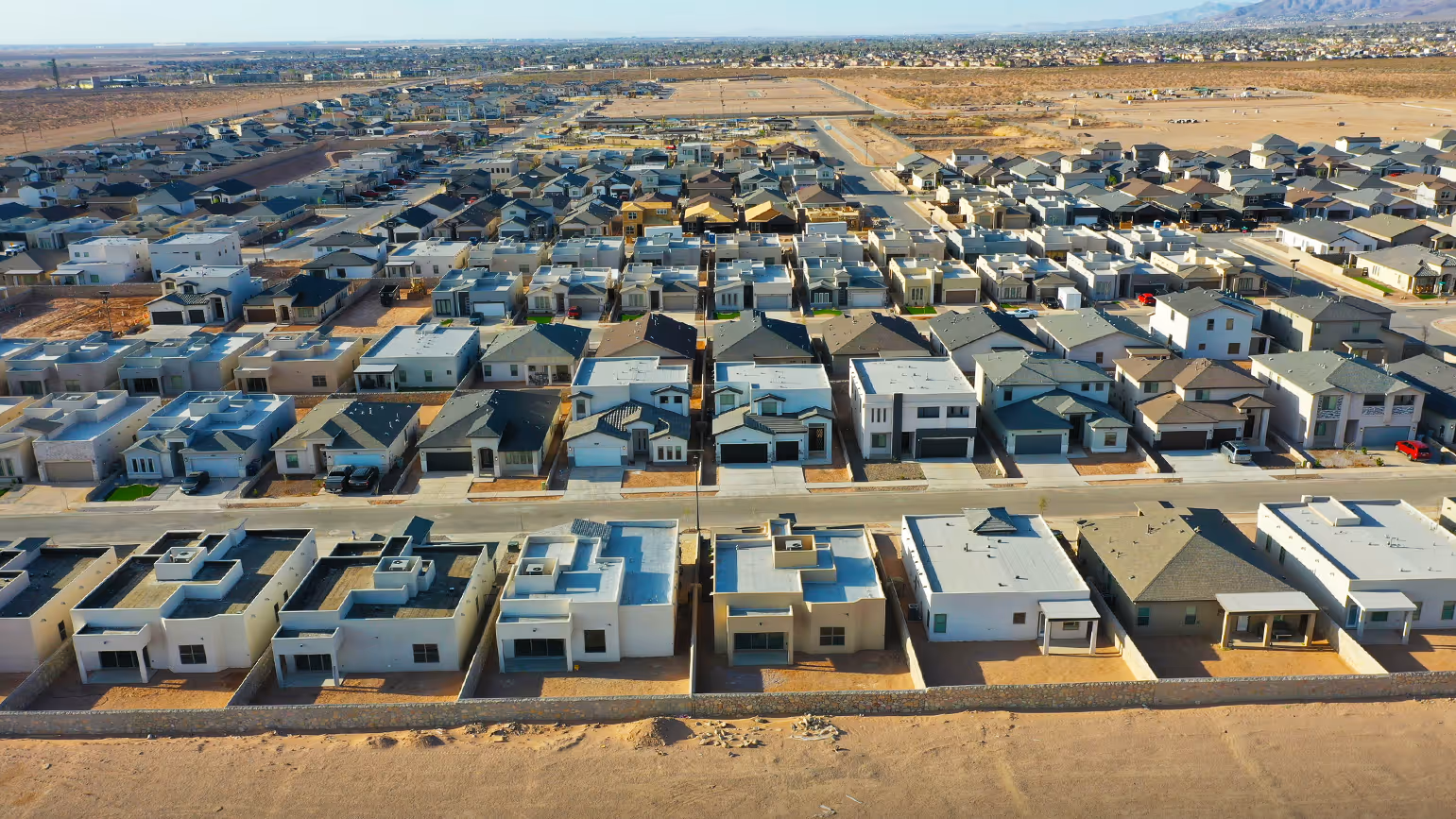 Aerial of Campo Del Sol project