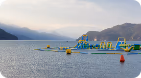 A waterpark