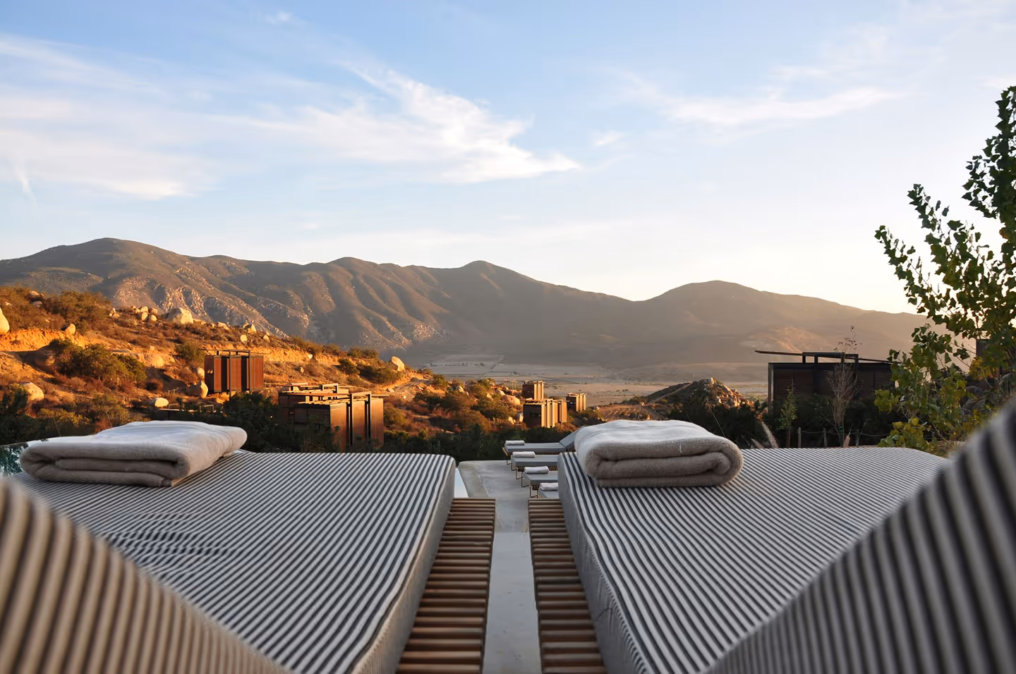 A view of a hotel