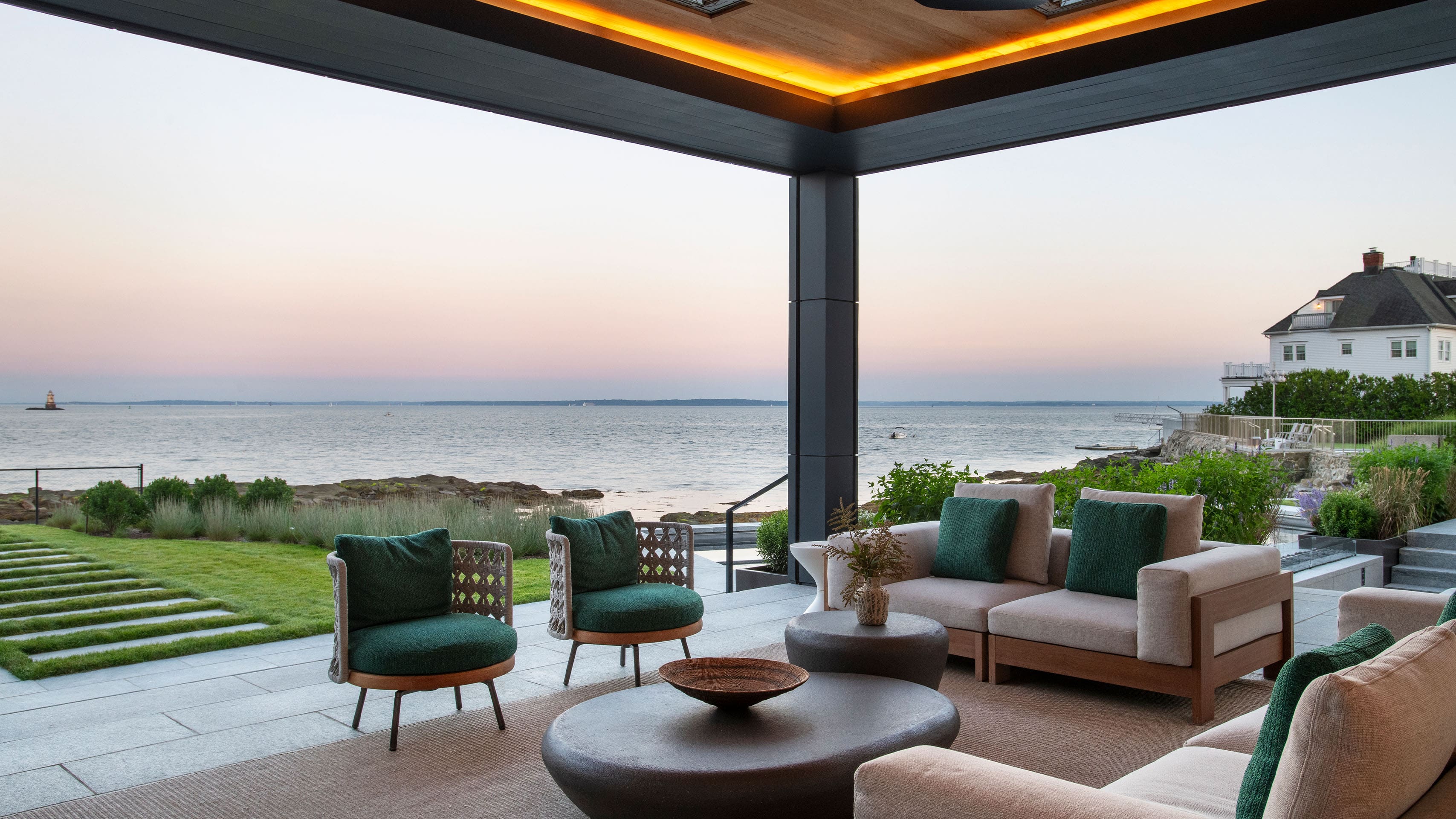 Light House Greenwich CT Coastal Contemporary