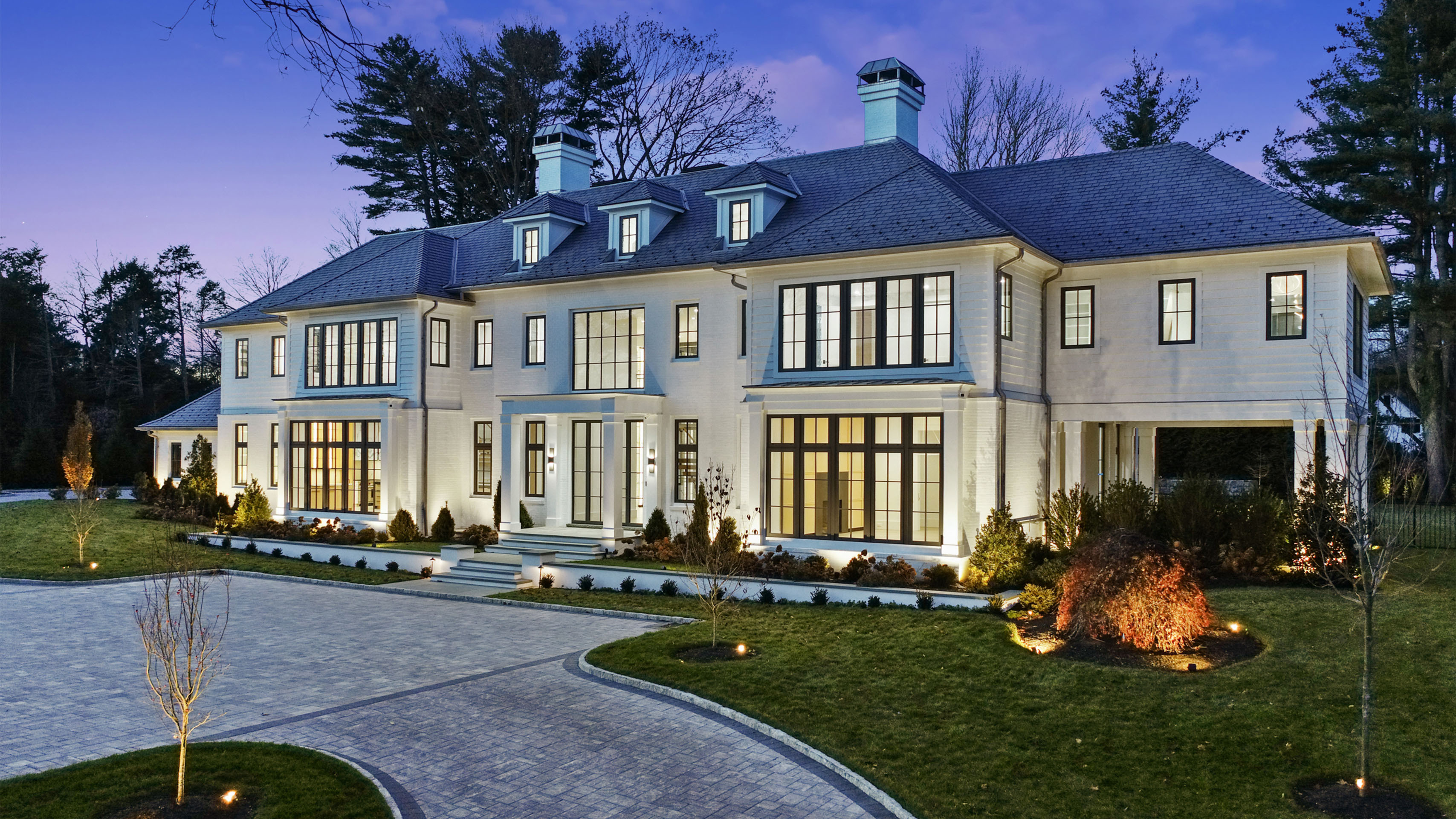 Contemporary Georgian Greenwich CT