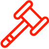 Icon of a gavel.