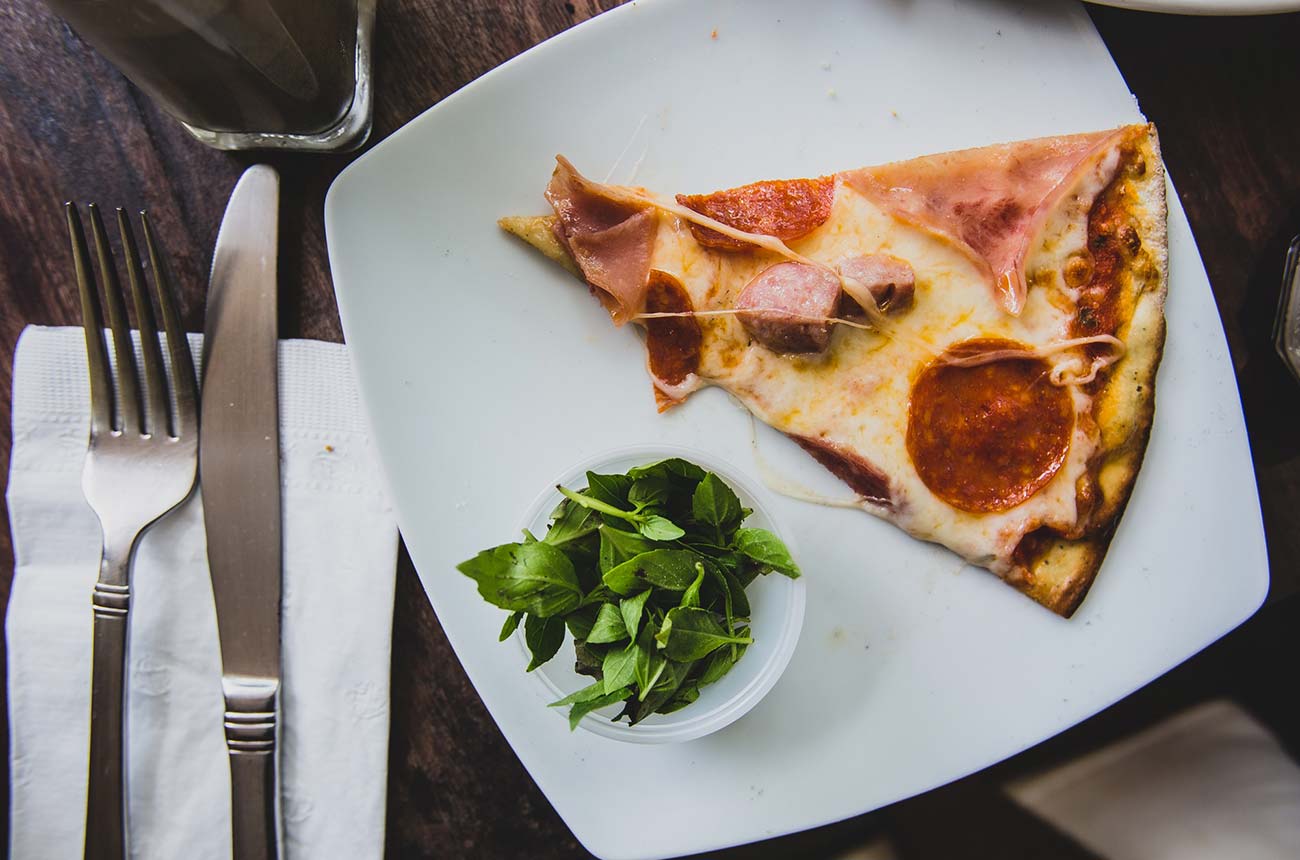 Gastronomic dishes on display