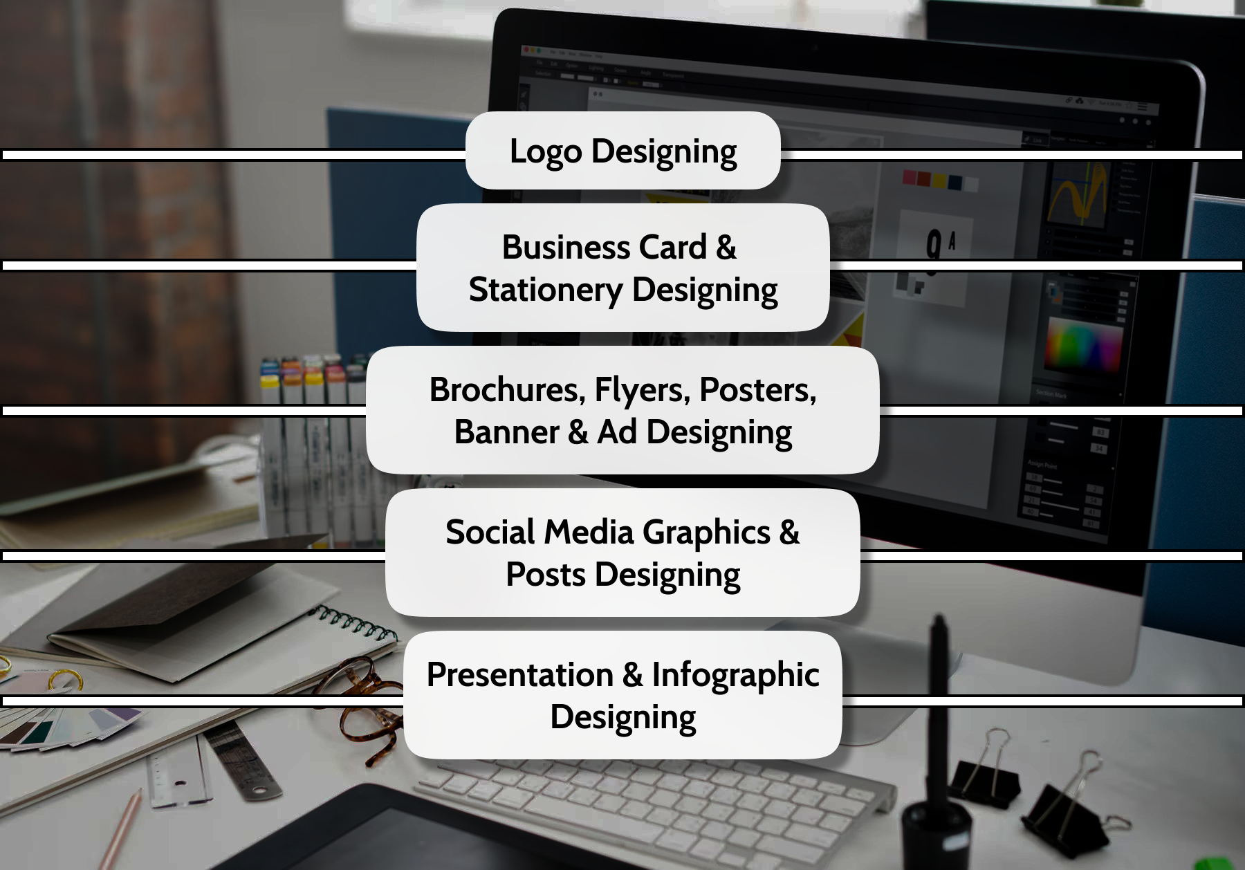 Service named Graphic Designing