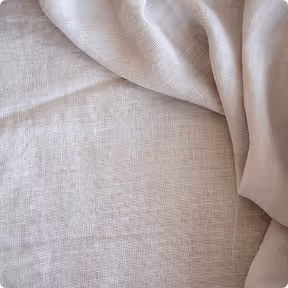 White linen material