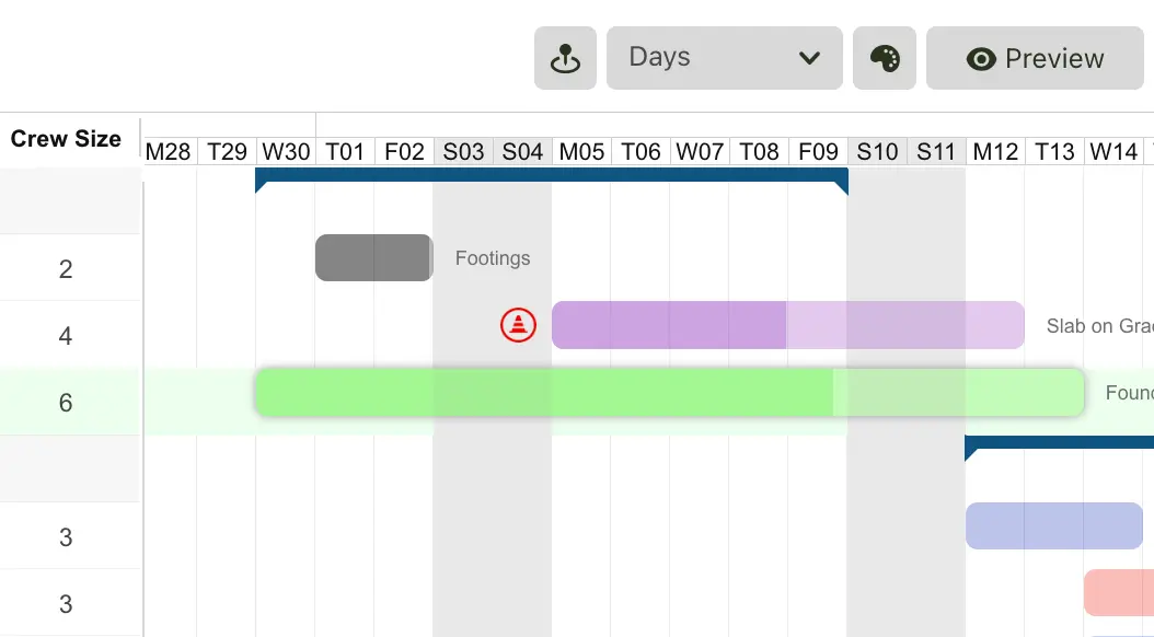 roadblock cone in Outbuild's lookahead module