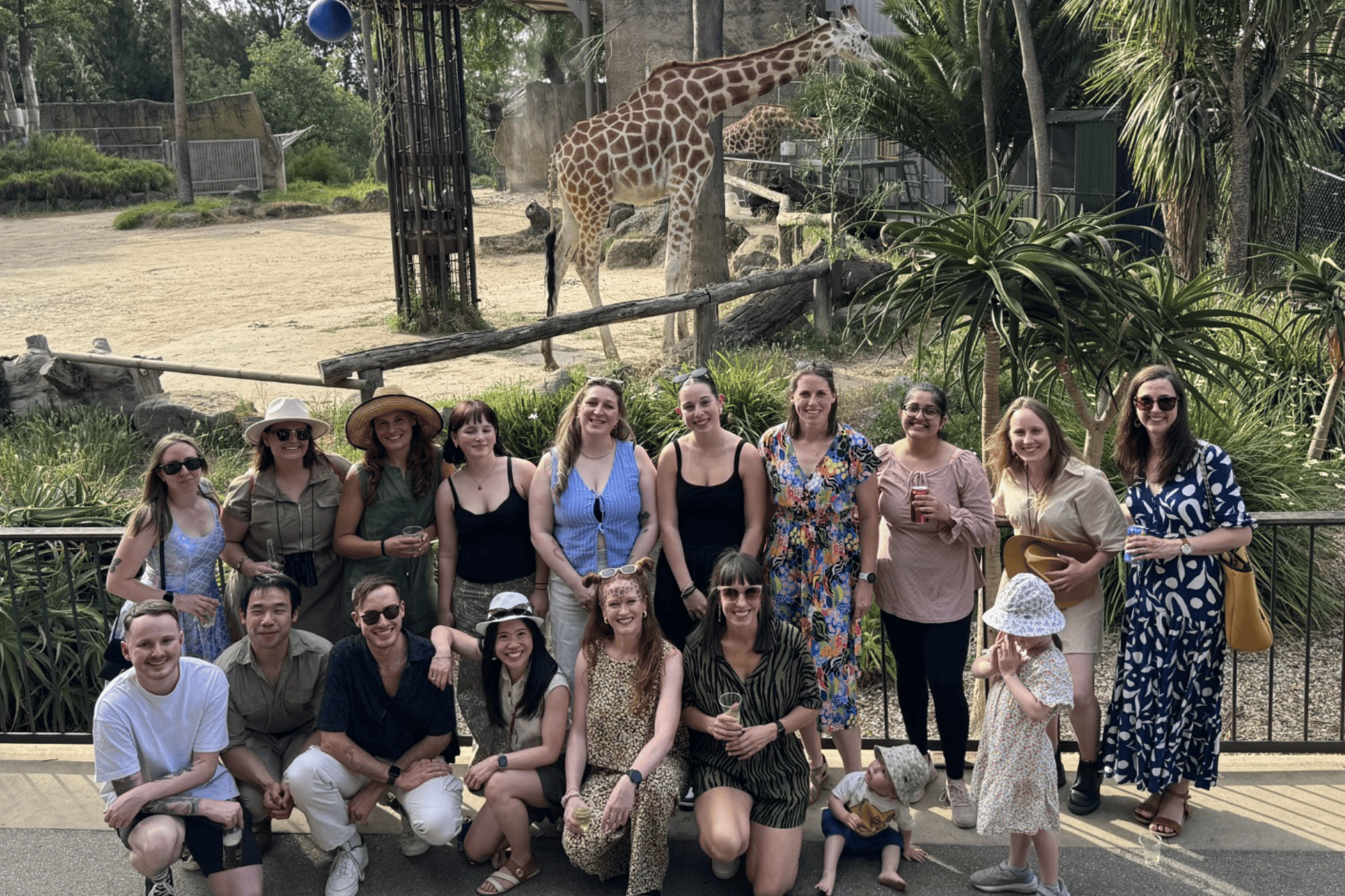 Middle Brighton Team - At Zoo