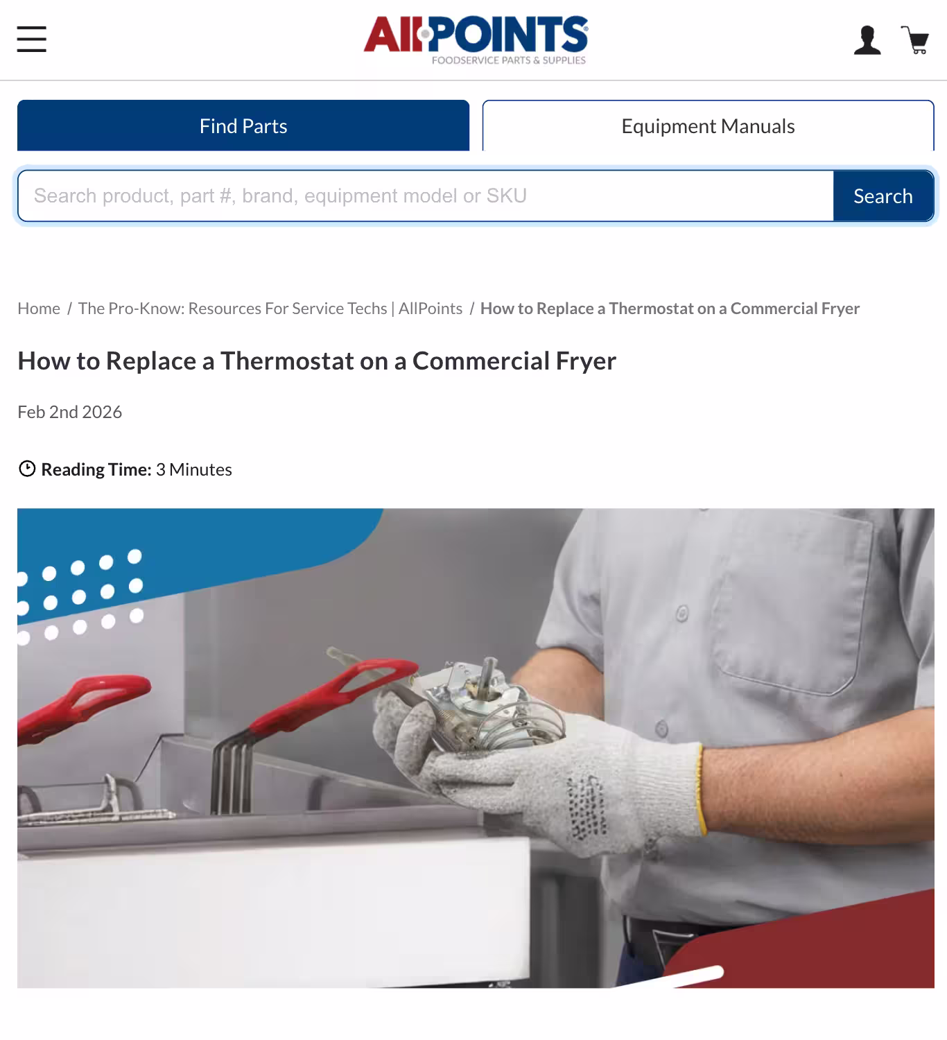 Fryers: How to Replace a Thermostat on a Commercial Fryer